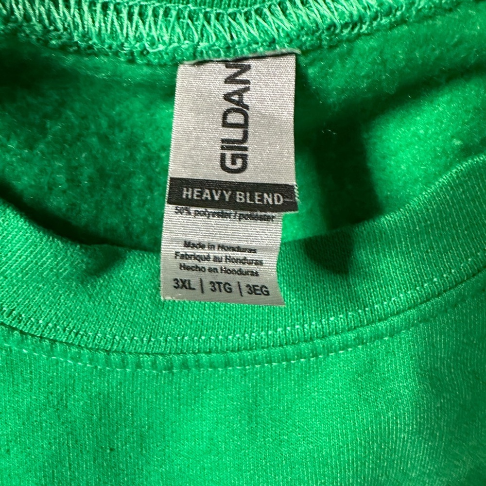 Gildan Heavy Blend Green 'Black Friday Squad' Sweatshirt - Picture 6 of 6